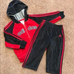 24 Month Boy Adidas Sweatsuit